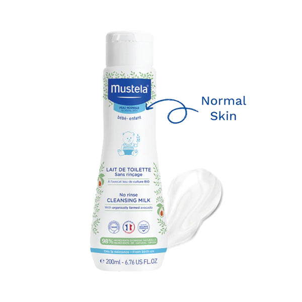 Mustela No-Rinse Cleansing Milk 200ml