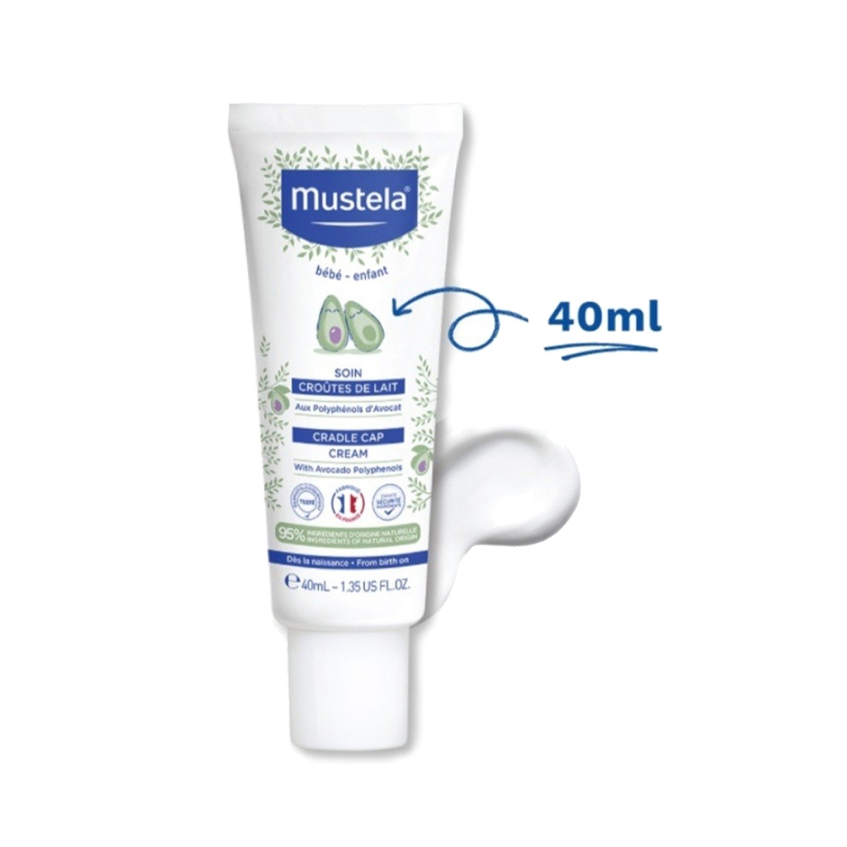 Mustela Cradle Cap Cream - 0