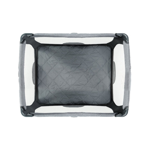 Graco Pack 'n' Play On The Go Playard With Bassinet - Stratus (Free 2 Foam Mattress + Quilted Sheet)