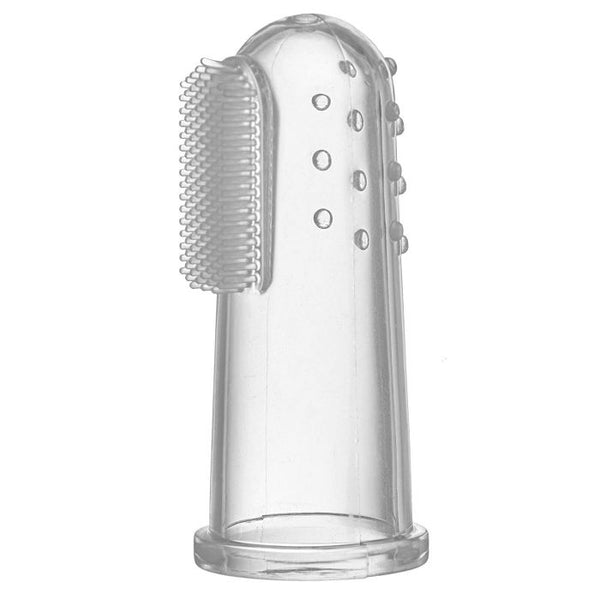 Dr Brown's Silicone Finger Toothbrush With Case (Single Pack / Twin Pack)