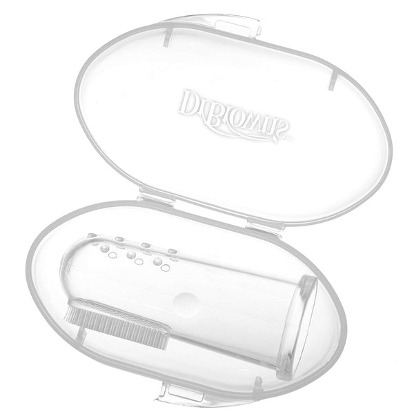 Dr Brown's Silicone Finger Toothbrush With Case (Single Pack / Twin Pack)