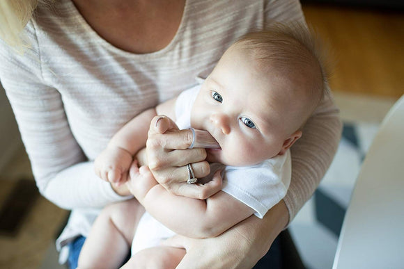 Dr Brown's Silicone Finger Toothbrush With Case (Single Pack / Twin Pack)