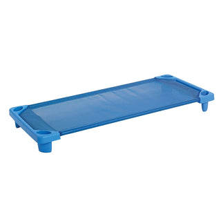 ECR 4Kids Stackable Standard Rest Cot (23x40 / 58cm x 101cm x 5cm) (23 x 52 / 132cm x 58cm x 5cm)