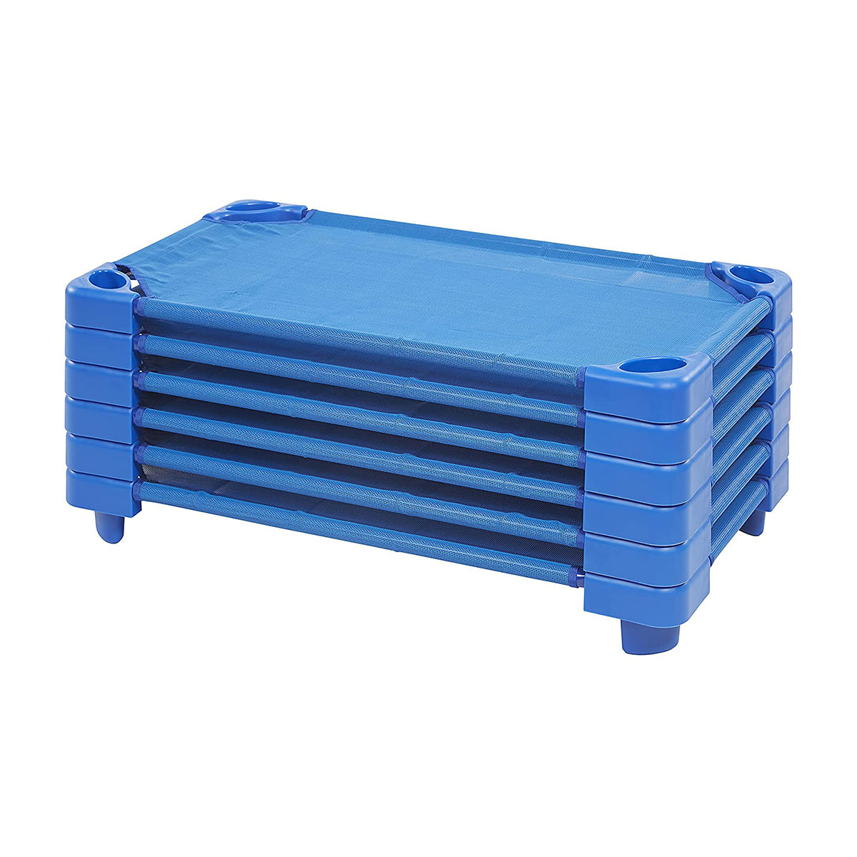 ECR 4Kids Stackable Standard Rest Cot (23x40 / 58cm x 101cm x 5cm) (23 x 52 / 132cm x 58cm x 5cm)