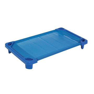 ECR 4Kids Stackable Standard Rest Cot (23x40 / 58cm x 101cm x 5cm) (23 x 52 / 132cm x 58cm x 5cm) - 0