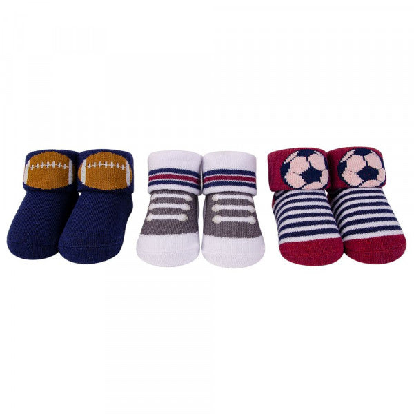 Hudson Baby 3 Pair Socks Gift Set