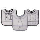 Hudson Baby 3pcs PEVA Waterproof Bibs-10