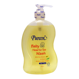 Pureen Baby Head To Toe Wash 750ml