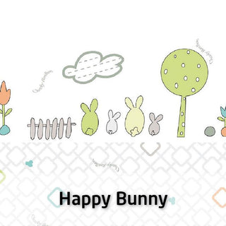 Buy happy-bunny Cheeky Bon Bon Fitted Sheet For Baby Mattress