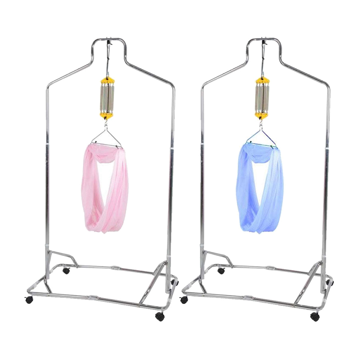 BabyOne Spring Cot 5pcs Spring with Wheels