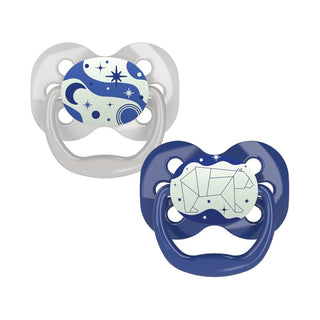 Buy blue Dr Brown's Advantage Glow In The Dark Pacifier