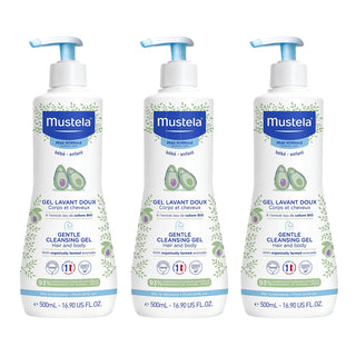 Buy triple-treats-promo Mustela Gentle Cleansing Gel For Hair & Body (Promo)