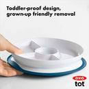 OXO Tot Stick & Stay Divided Plate-5