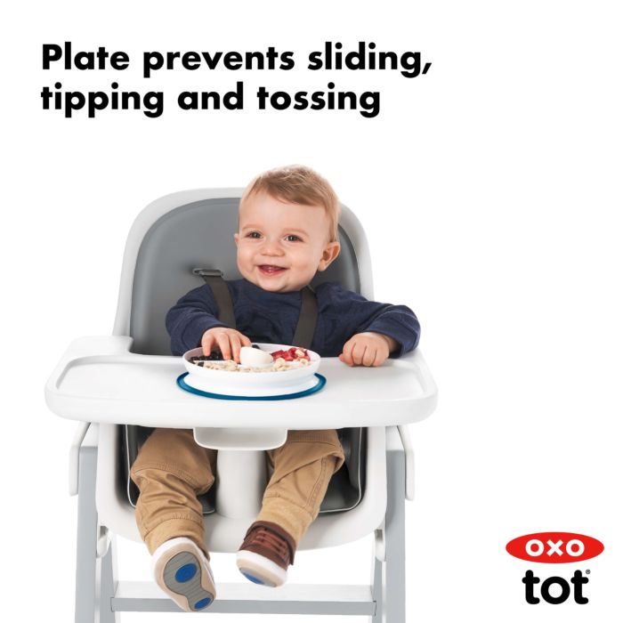 OXO Tot Stick & Stay Divided Plate