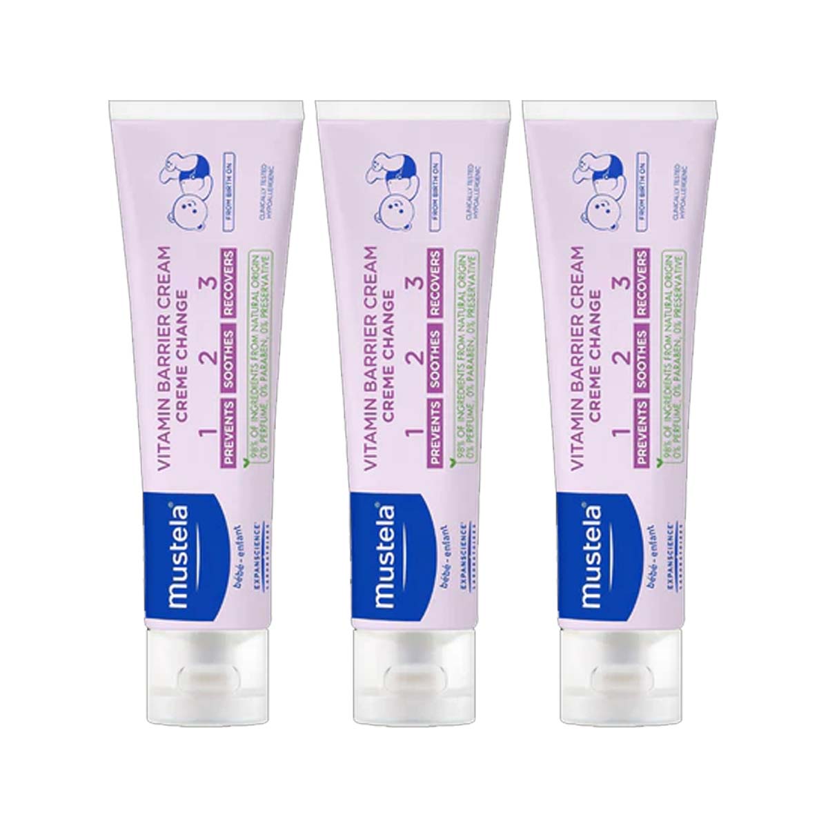 Mustela Vitamin Barrier Cream 123