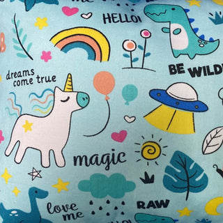 Buy unicorn-blue BabyOne Pillow & Bolster Case Set