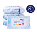 Tollyjoy Unscented Pure Wipes (70pcs x 3)-2