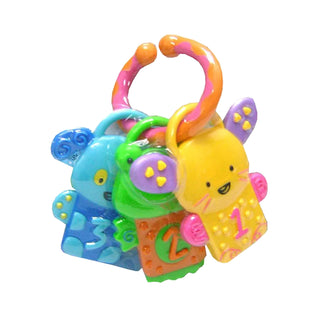 Lucky Baby Whizzy Rattle 3 Best Pals Teether Key