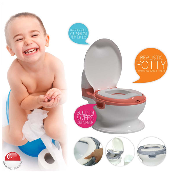 Lucky Baby Mini Toilet PP+PVC Seat (Pink) (Promo)