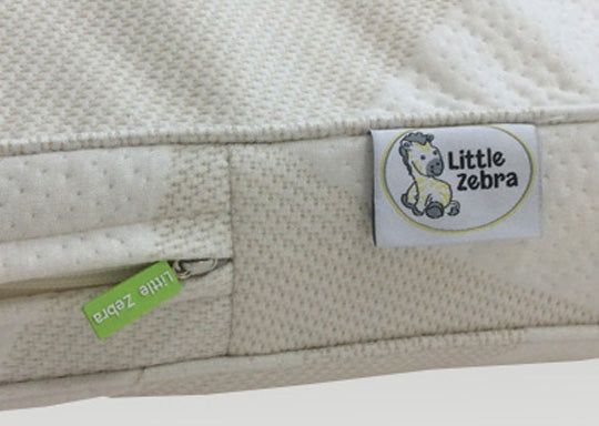 Little Zebra Latex Baby Playpen Mattress With Optional Soft Bamboo Cover