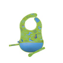 b.box Travel Bib + Silicone Spoon-3